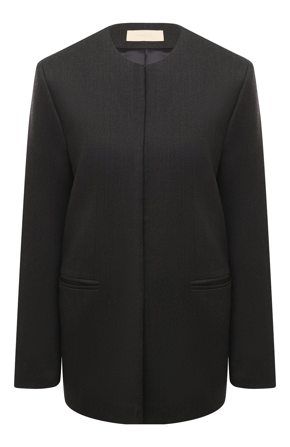 Шерстяной жакет SIMPLIFY, арт. JACPBL, фото 1