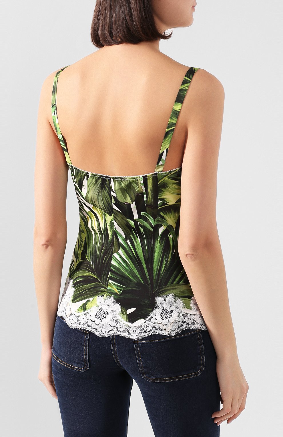 Шелковый топ DOLCE & GABBANA, арт. 07A00T/FSA0B, фото 4