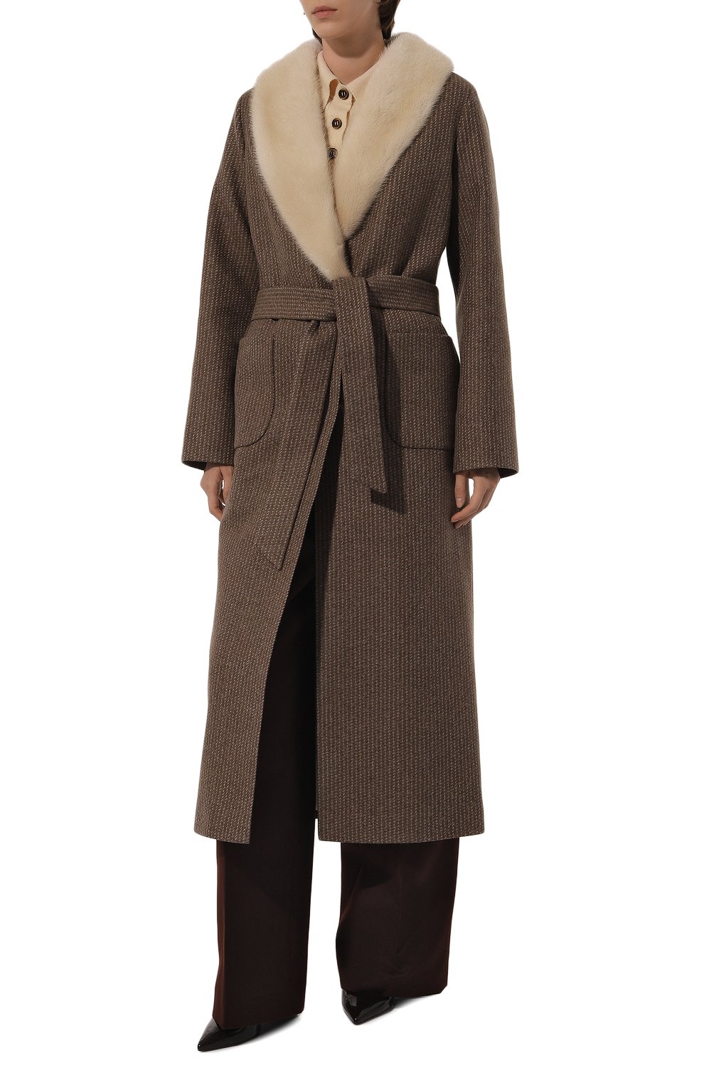 Шерстяное пальто SEVEN LAB, арт. SCP.20.760.364, фото 3