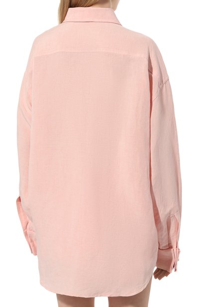 Рубашка из вискозы и льна FORTE DEI MARMI COUTURE, арт. 24SF1105-MC, фото 4