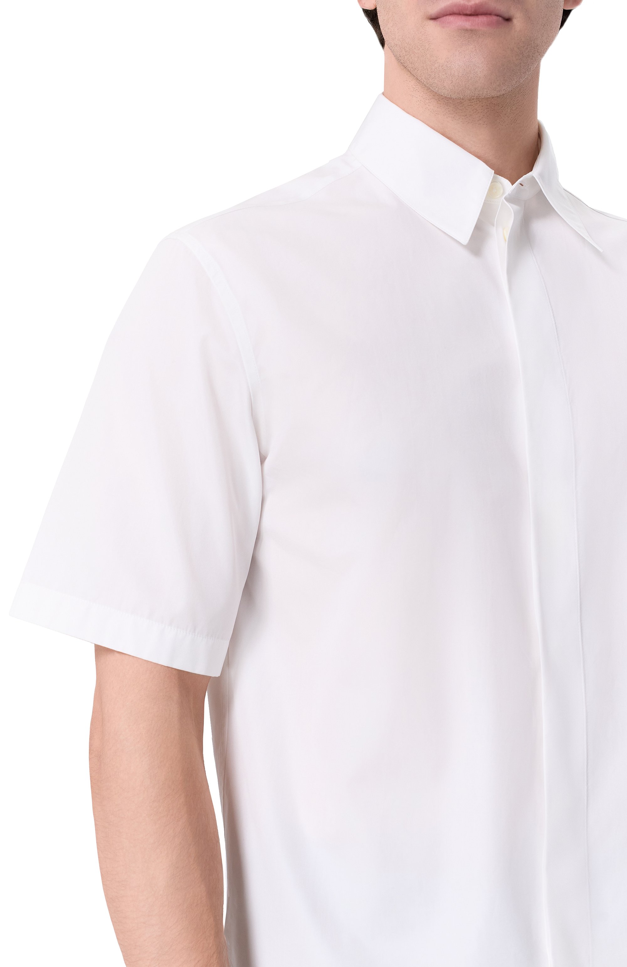 Хлопковая рубашка JIL SANDER, арт. J22DL0354/J45001, фото 5