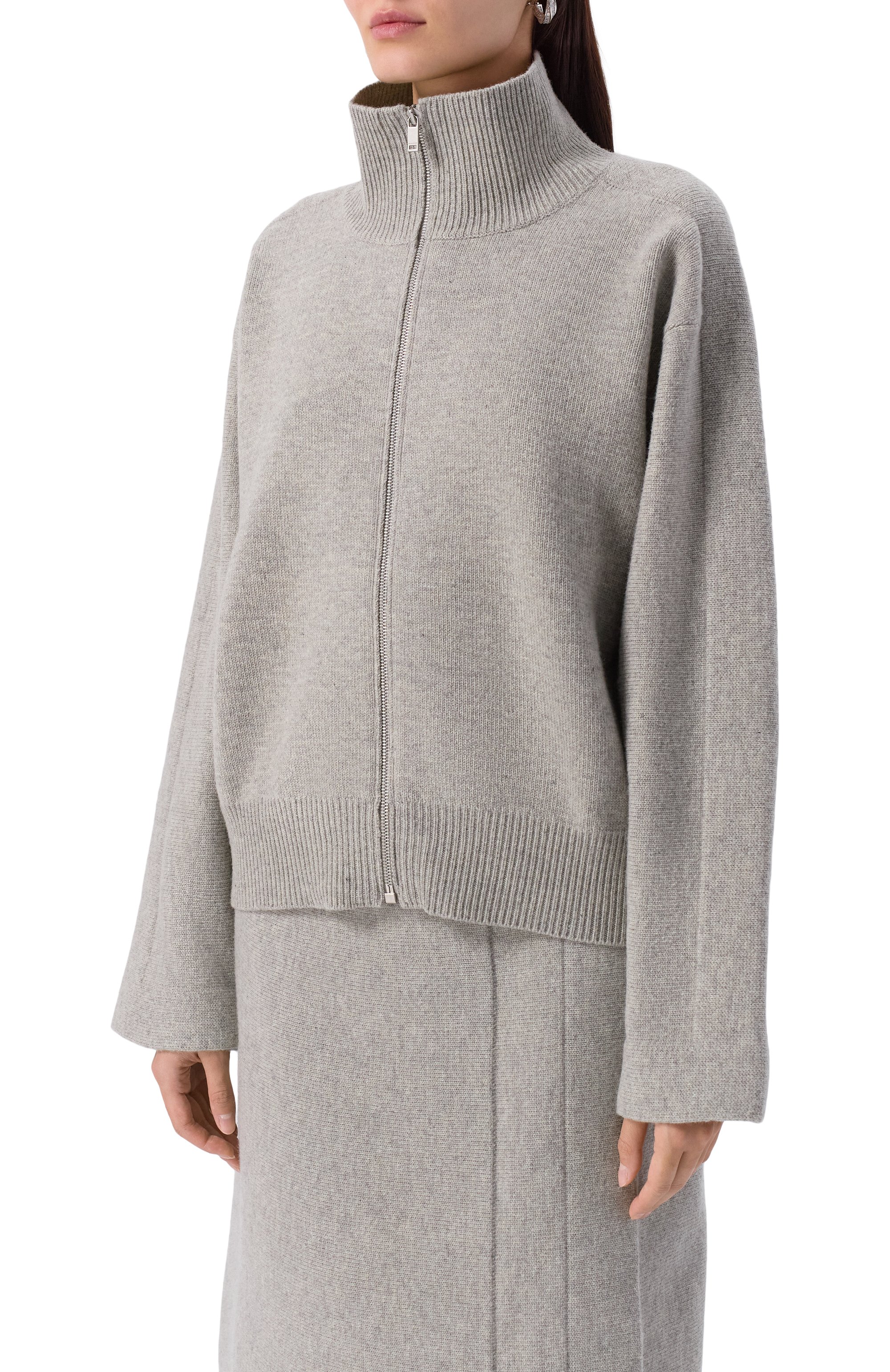 Кардиган из шерсти и хлопка JIL SANDER, арт. J02HP0035/J14804, фото 3