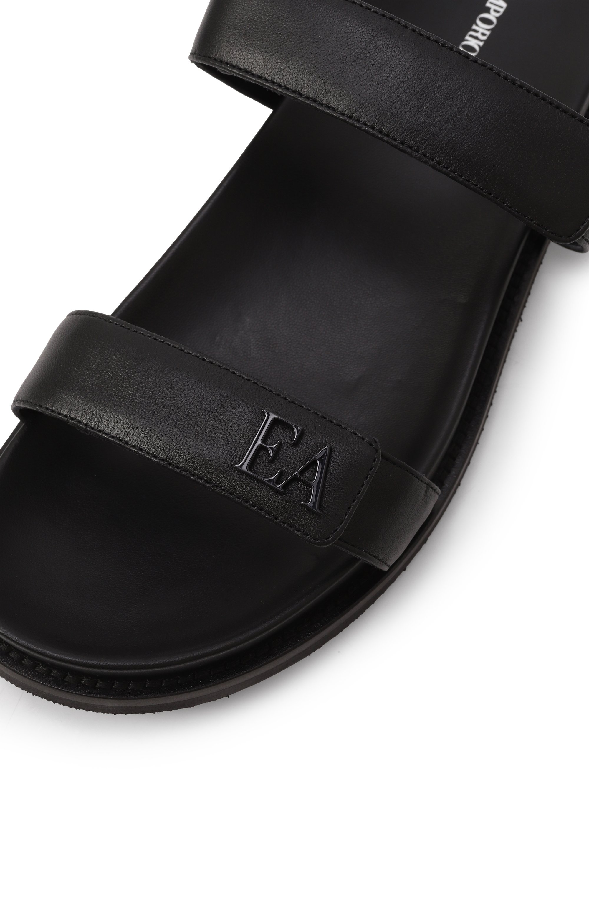 Кожаные шлепанцы EMPORIO ARMANI, арт. X3P778/XF271, фото 7