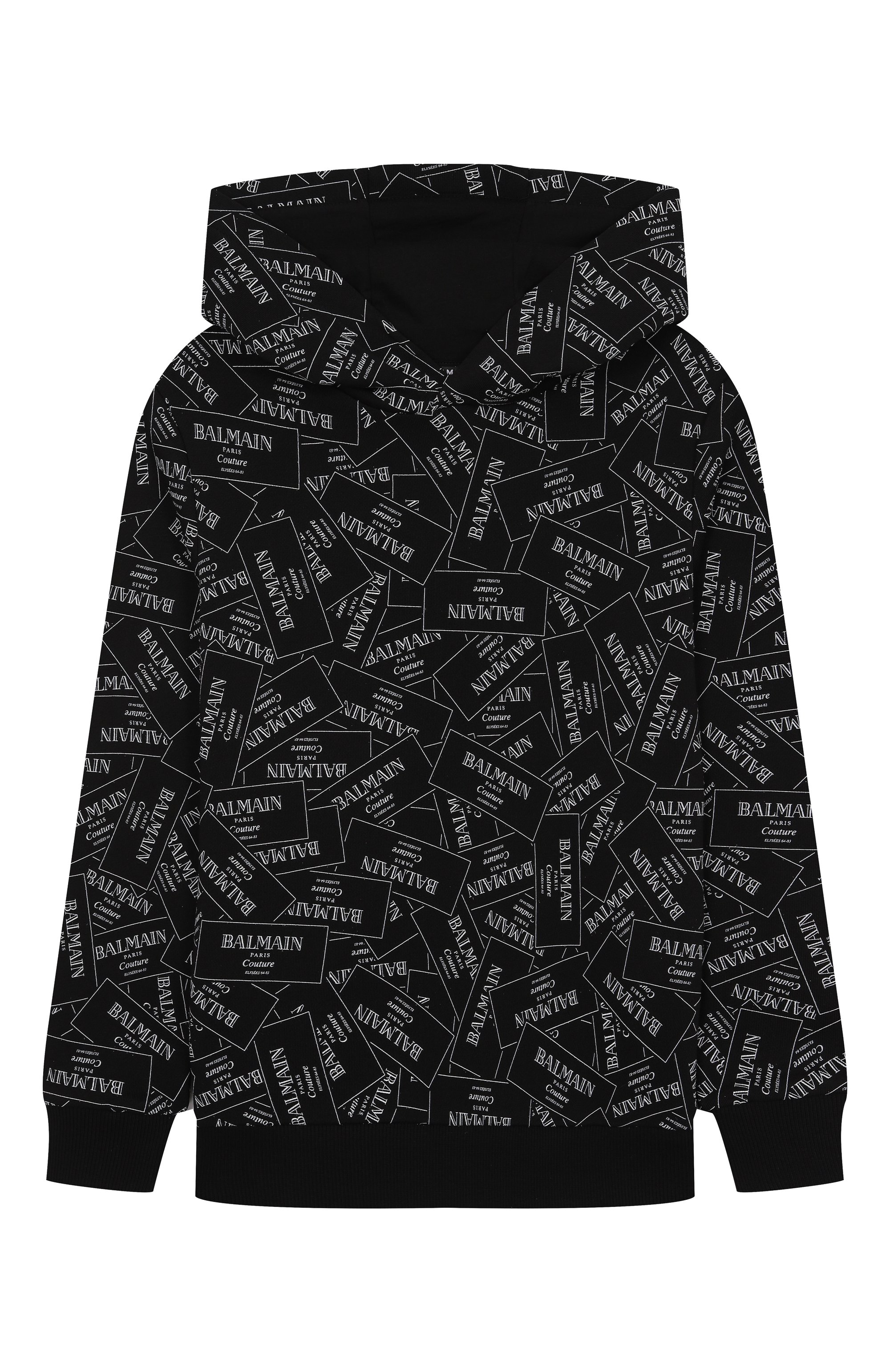 Хлопковое худи BALMAIN, арт. BX4P60, фото 1