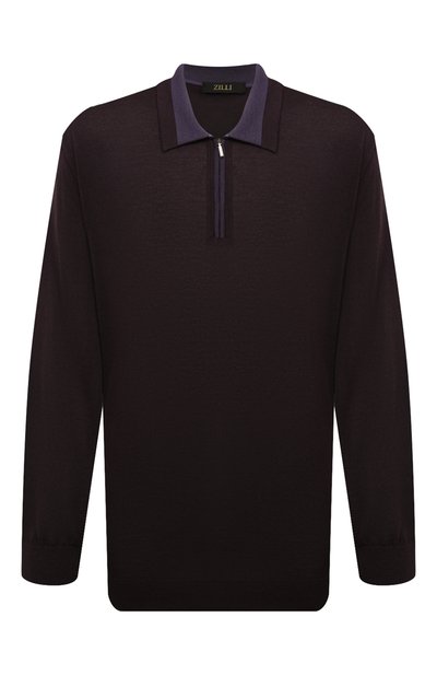 Мужская поло из кашемира и шелка ZILLI, арт. KZP001M0330VBJS00/62