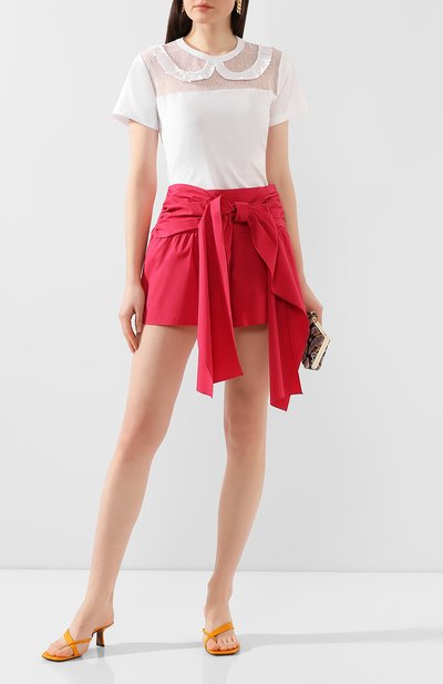 Хлопковые шорты REDVALENTINO, арт. TR0RFD00/0VU, фото 2