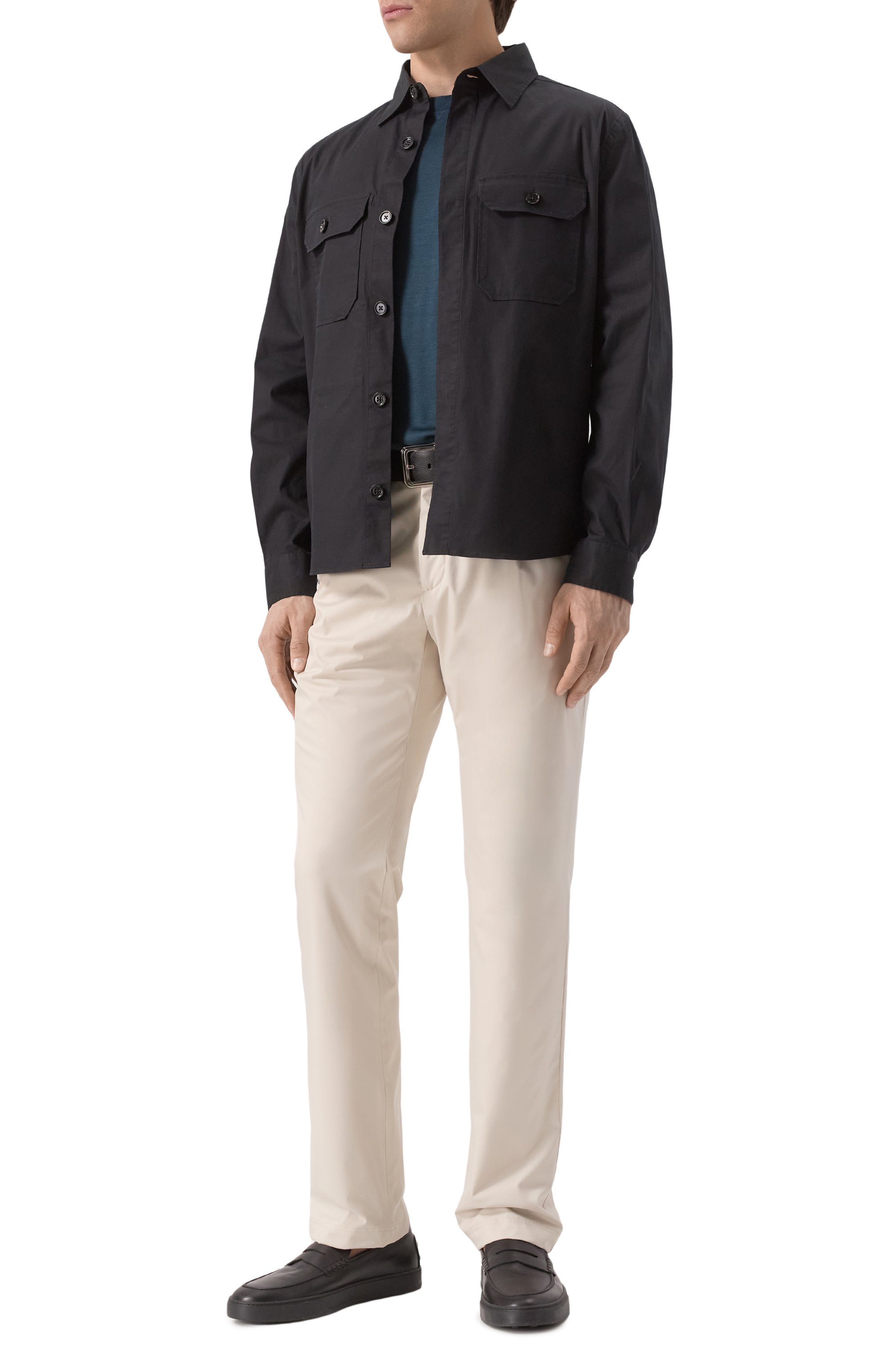 Хлопковая рубашка ZEGNA, арт. S0T8B/UFV16A9, фото 2