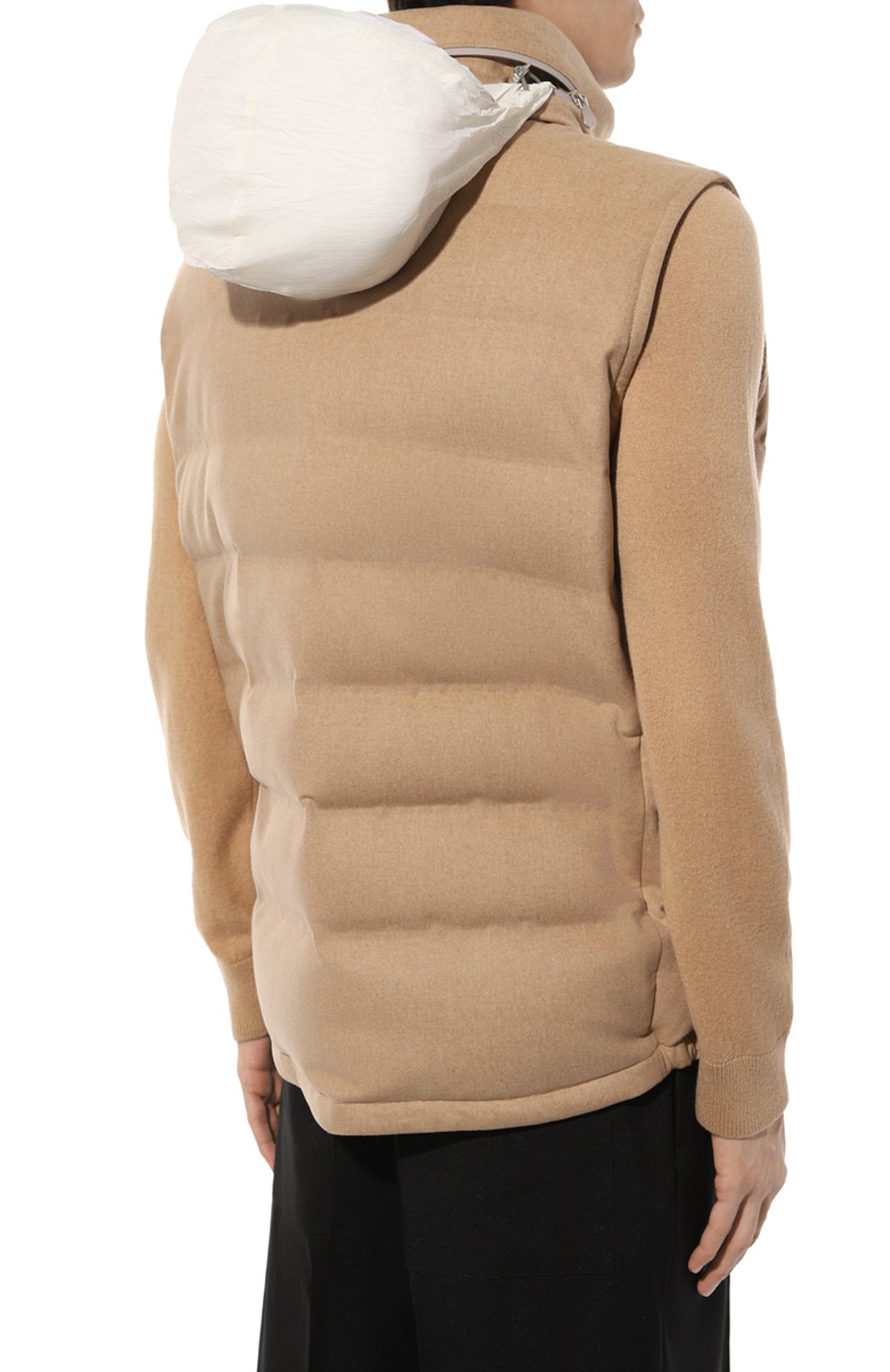 Пуховый жилет BRUNELLO CUCINELLI, арт. MM4631940, фото 6