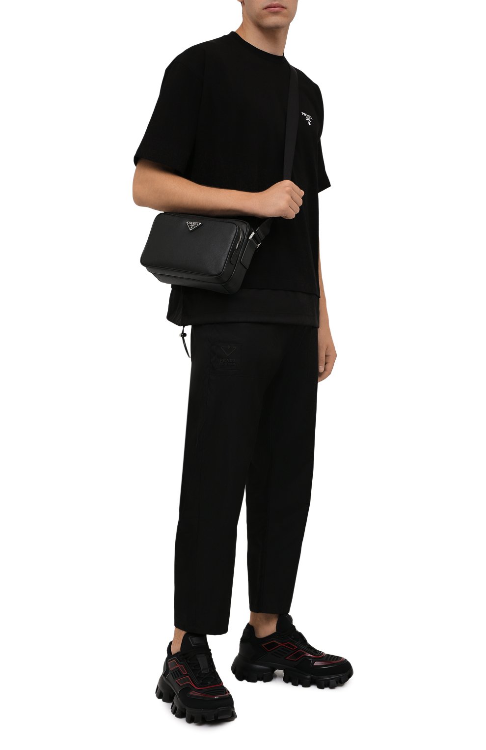 Кожаная сумка PRADA, арт. 2VH138-9Z2-F0002-OOO, фото 2