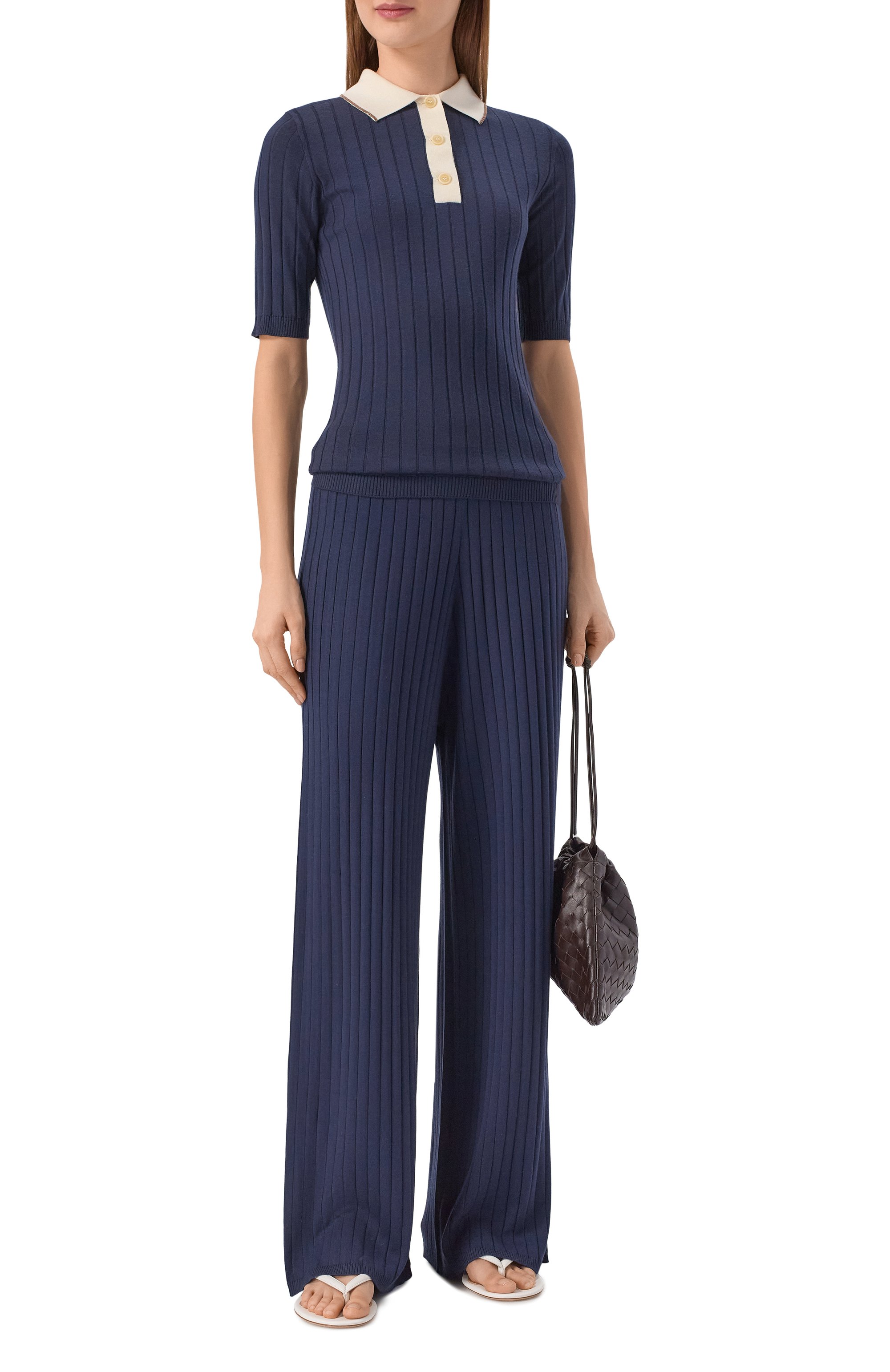 Поло из шерсти и кашемира BRUNELLO CUCINELLI, арт. M14817205, фото 2