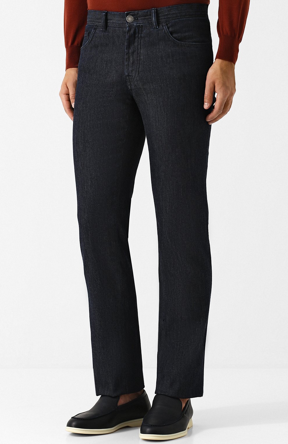 Джинсы прямого кроя BRIONI, арт. SPLE0L/07D23/CHAM0NIX, фото 3