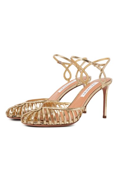 Женские туфли sweet surrender 85 AQUAZZURA, арт. SWRMIDP0-SSY-S0G
