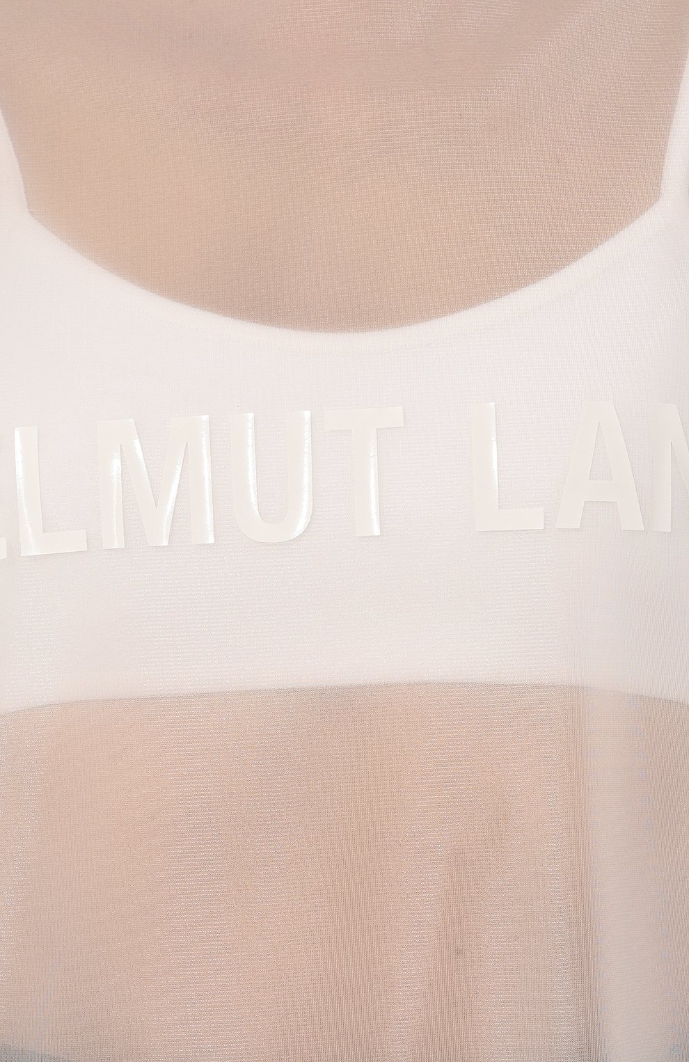 Футболка HELMUT LANG белого цвета по цене 33750 руб., арт. 004HM501, фото 5 Футболка HELMUT LANG, арт. 004HM501, фото 5