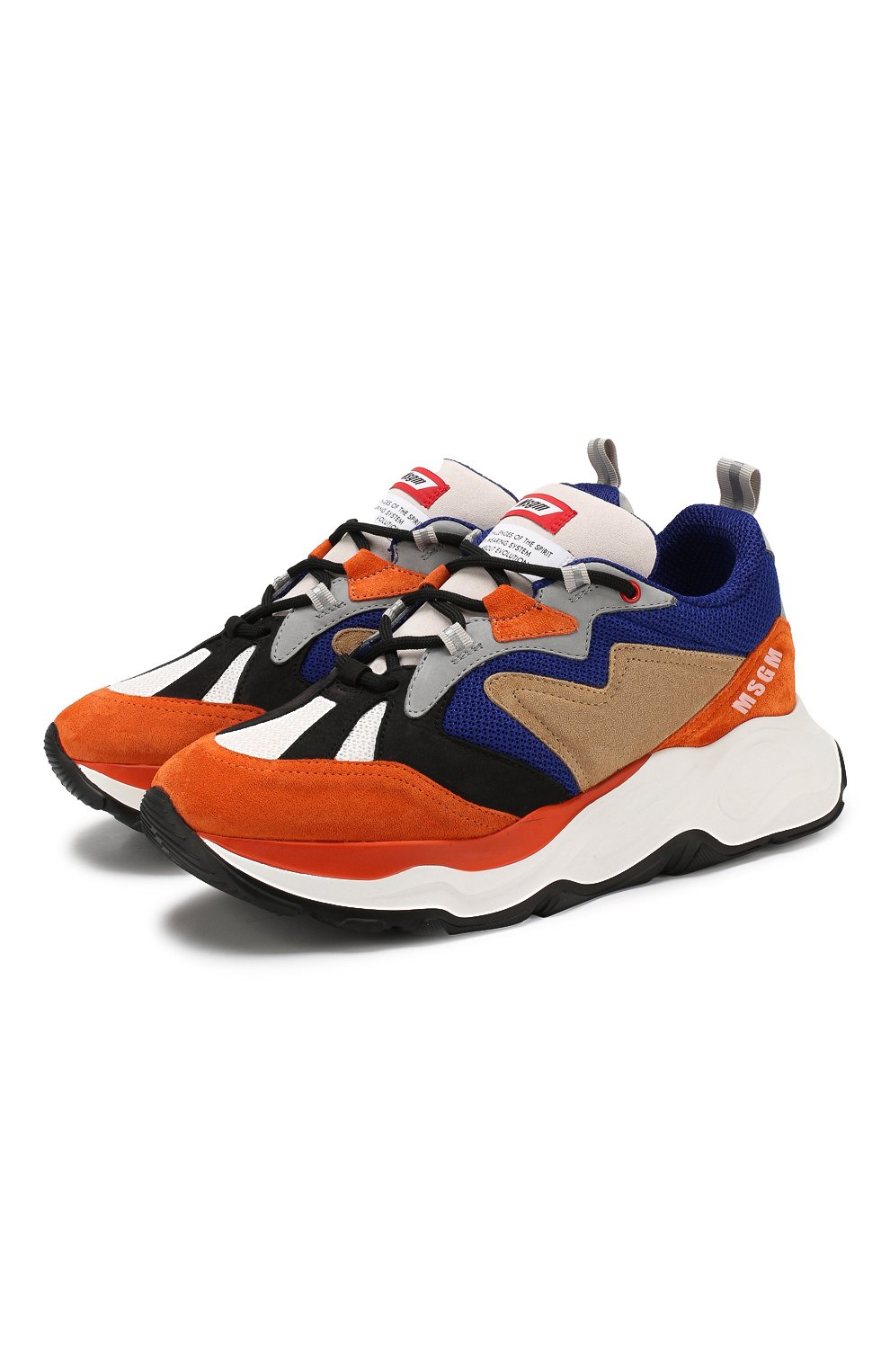 Комбинированные кроссовки attack MSGM, арт. 2740MS2086, фото 1