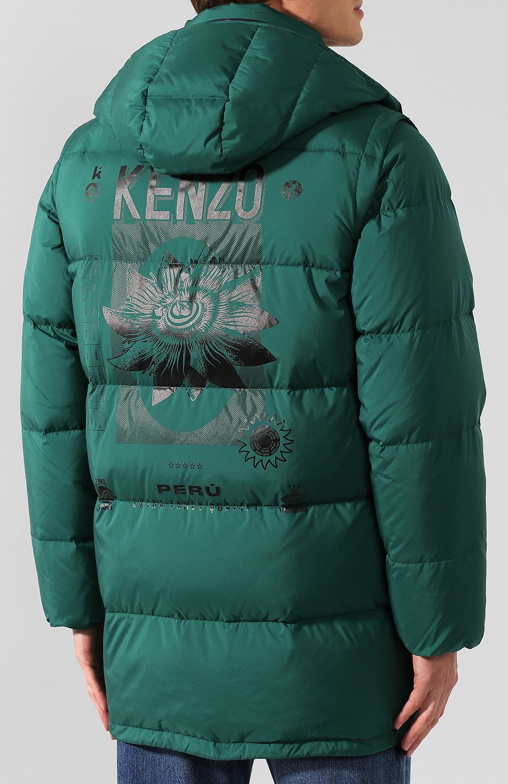 Пуховик KENZO, арт. F9650U6291NN, фото 4