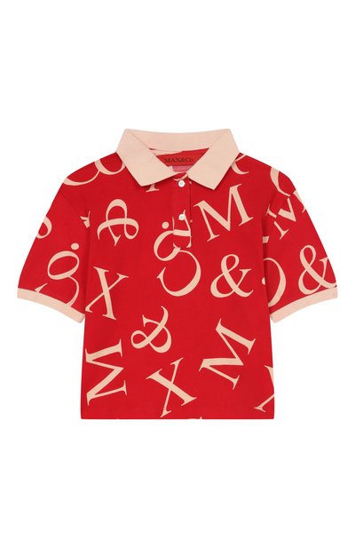 Хлопковое поло MAX&CO, арт. MX0286/MX01B