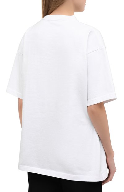 Хлопковая футболка BALENCIAGA, арт. 641590/TJV96, фото 4