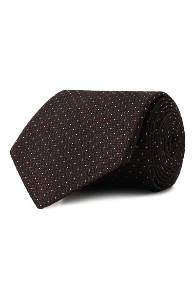 Мужской шелковый галстук CANALI, арт. 18/HJ04128