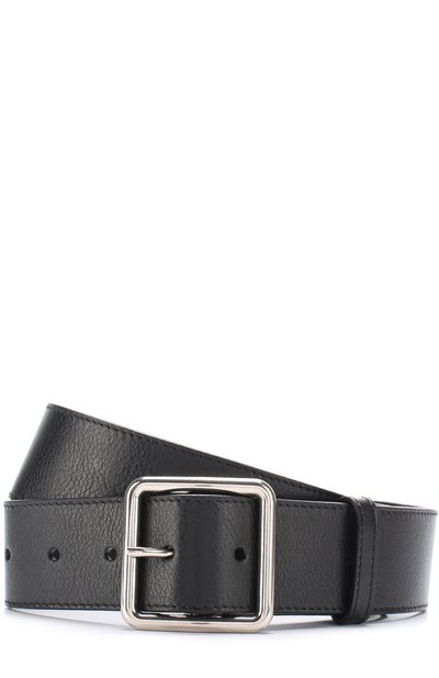 Кожаный ремень с металлической пряжкой ALEXANDER MCQUEEN, арт. 492627/1AC0Y, фото 1