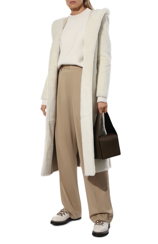 Ботинки Dimicia из кожи крокодила Ralph Lauren Кремовый, фото 2