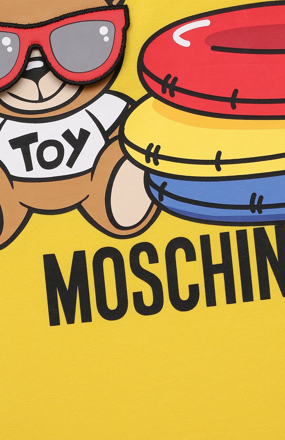 Хлопковое платье MOSCHINO, арт. HDV0BG/LBA10/10A-14A, фото 3