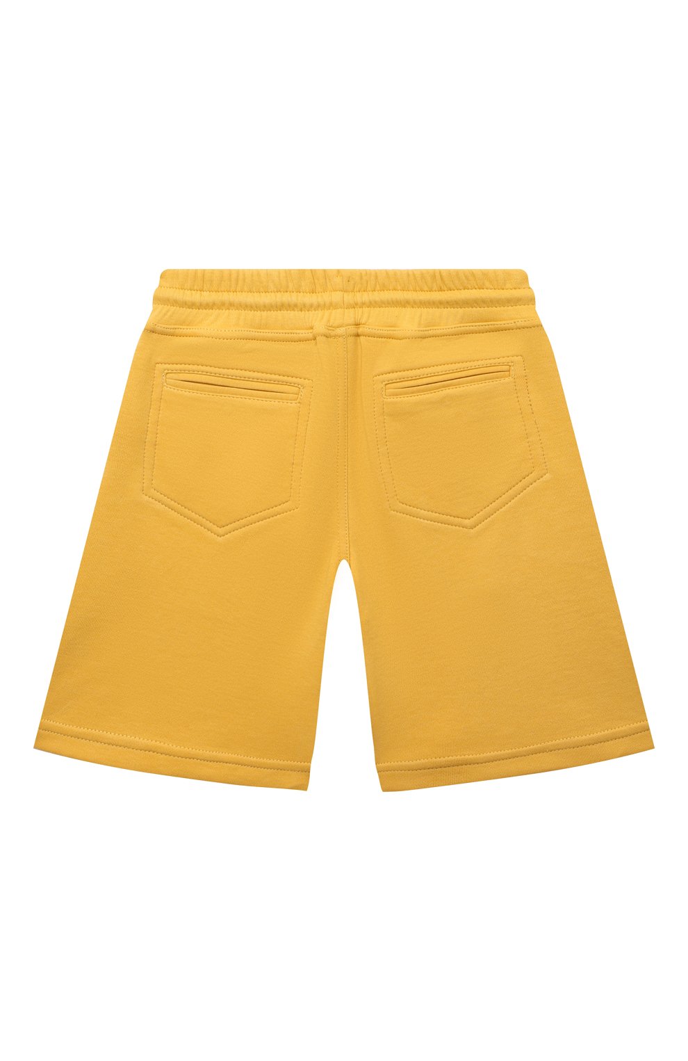 Хлопковые шорты BRUNELLO CUCINELLI желтого цвета по цене 33500 руб., арт. B0T35E392C, фото 2 Хлопковые шорты BRUNELLO CUCINELLI, арт. B0T35E392C, фото 2