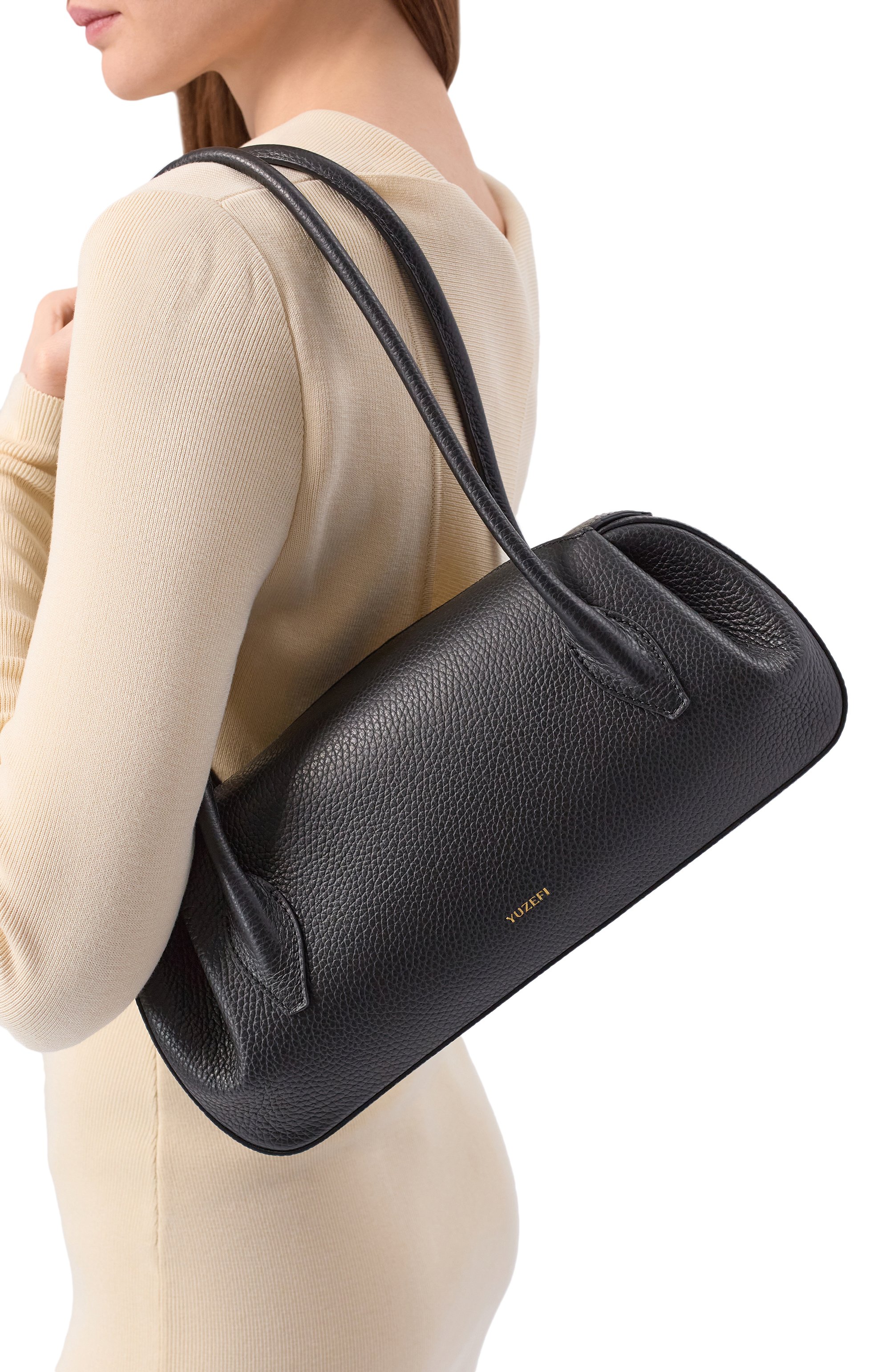 Сумка oyster YUZEFI, арт. 0YSTER SH0ULDER BAG/PEBBLE GRAIN LEATHER, фото 2