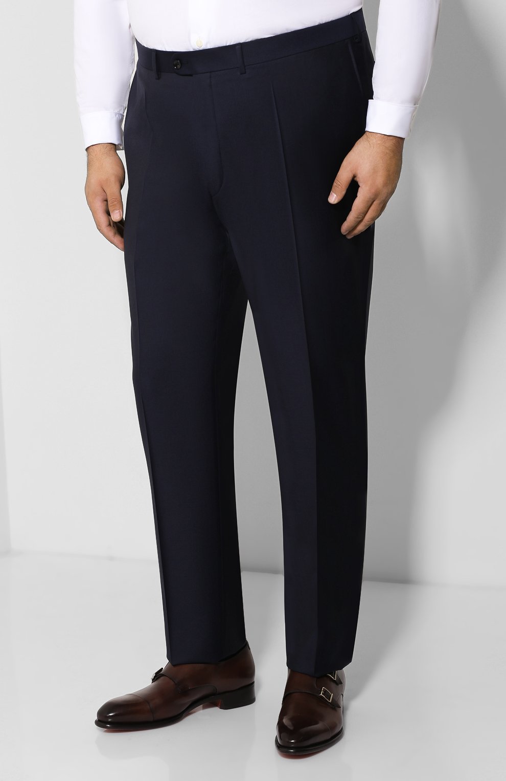 Шерстяной костюм с пиджаком на двух пуговицах EDUARD DRESSLER, арт. NR12/00360, фото 4