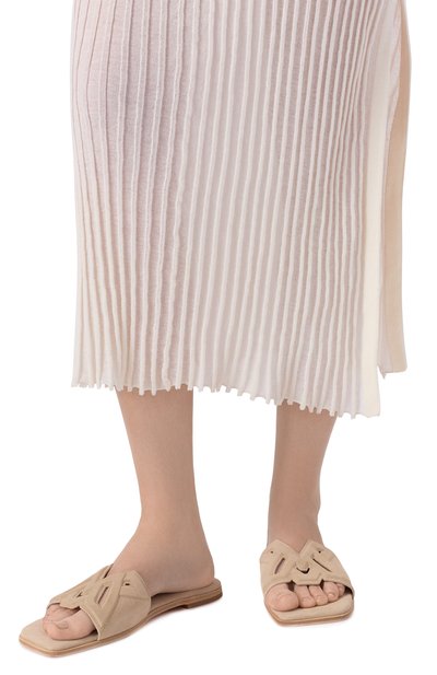 Замшевые шлепанцы VIC MATIE, арт. 1G3770DKG42H010301, фото 2