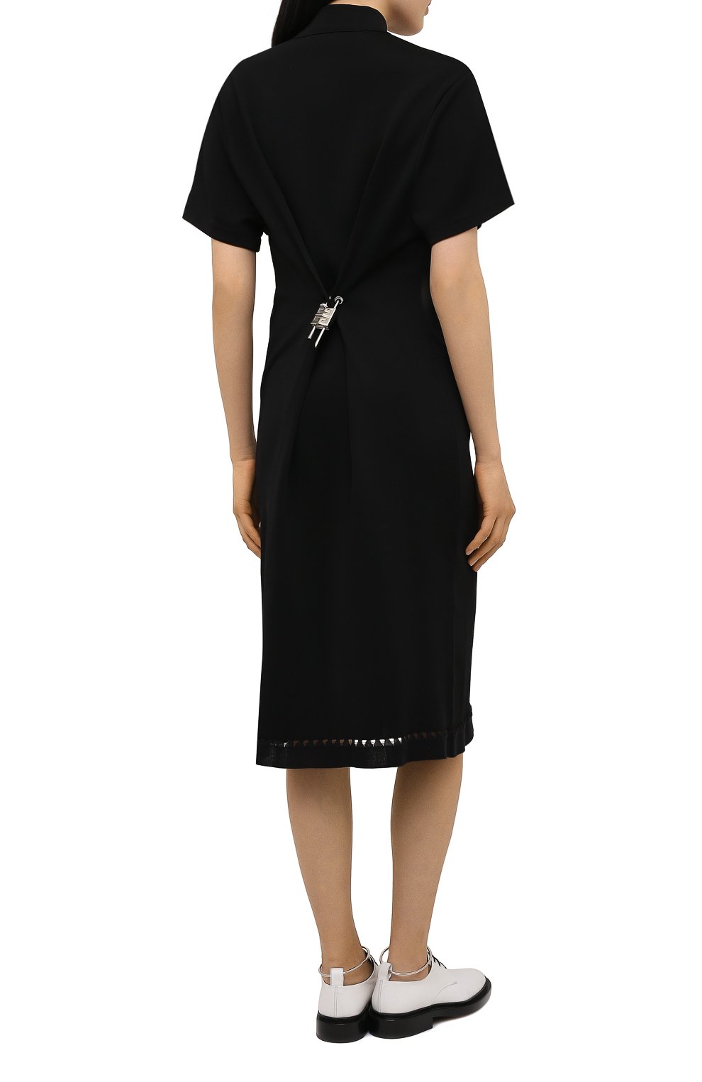 Платье из вискозы GIVENCHY, арт. BW214E4Z9E, фото 4