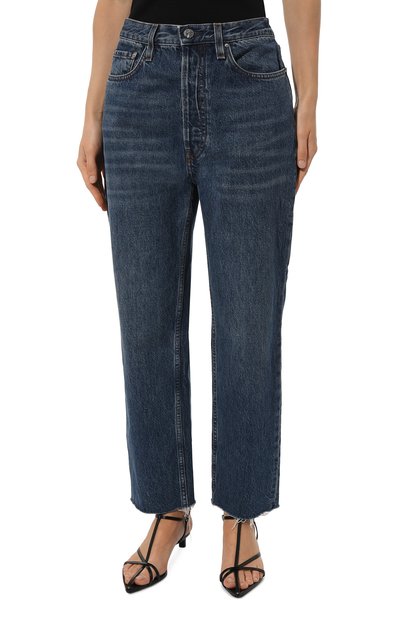 Джинсы TOTEME синего цвета по цене 43050 руб., арт. 221-235-747, фото 3 Джинсы TOTEME, арт. 221-235-747, фото 3