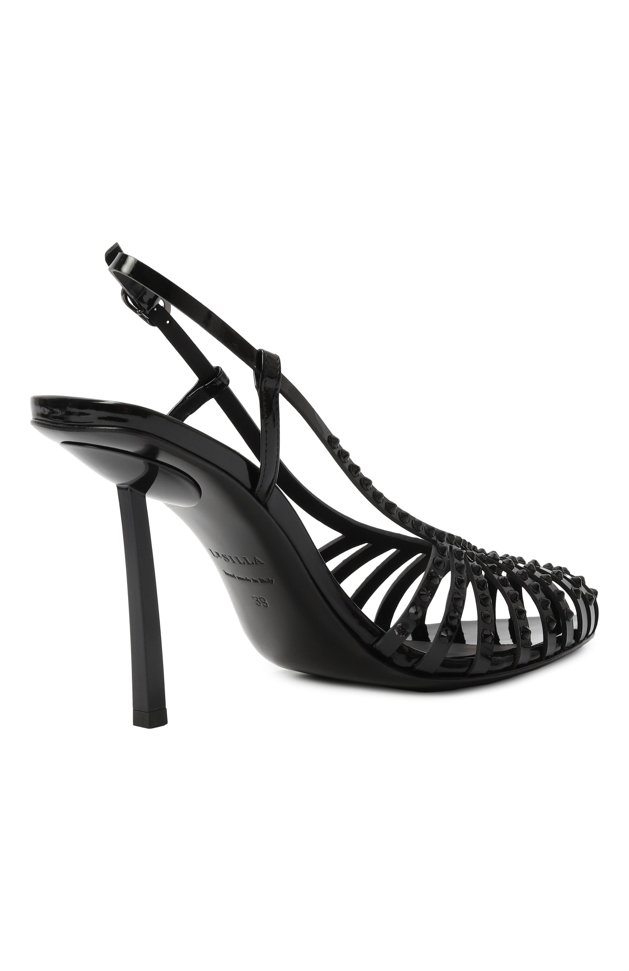 Лакированные босоножки cage 100 LE SILLA, арт. 3404C090BYPPKAB, фото 5