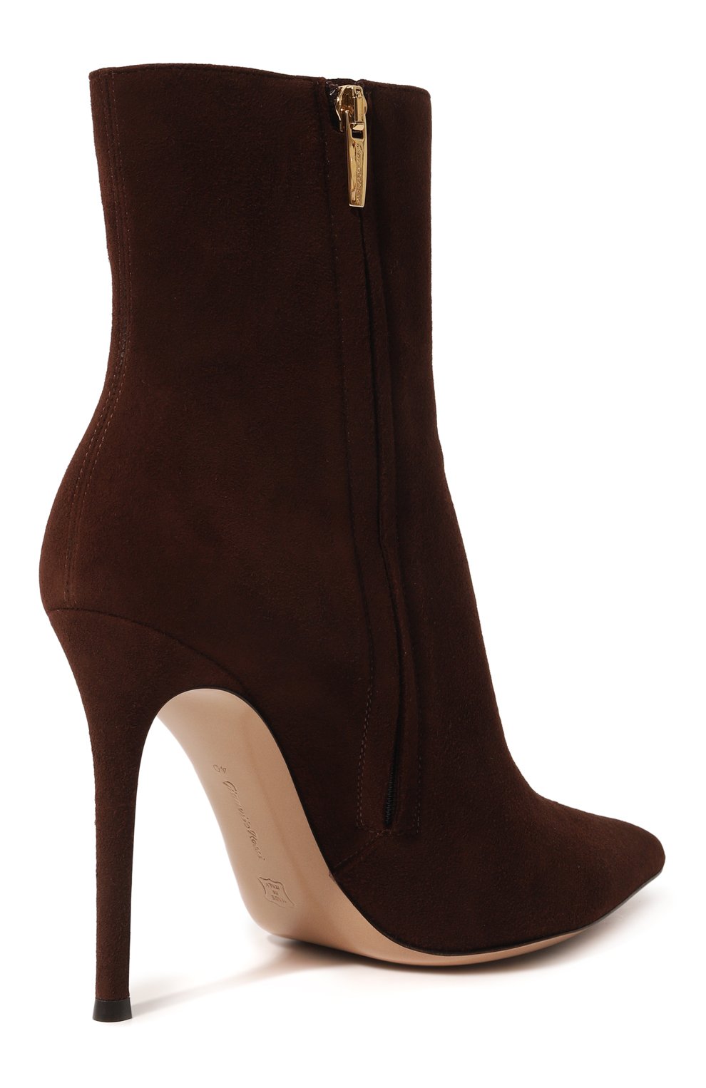 Замшевые ботильоны GIANVITO ROSSI, арт. G73149.15RIC.CASCH0C, фото 5