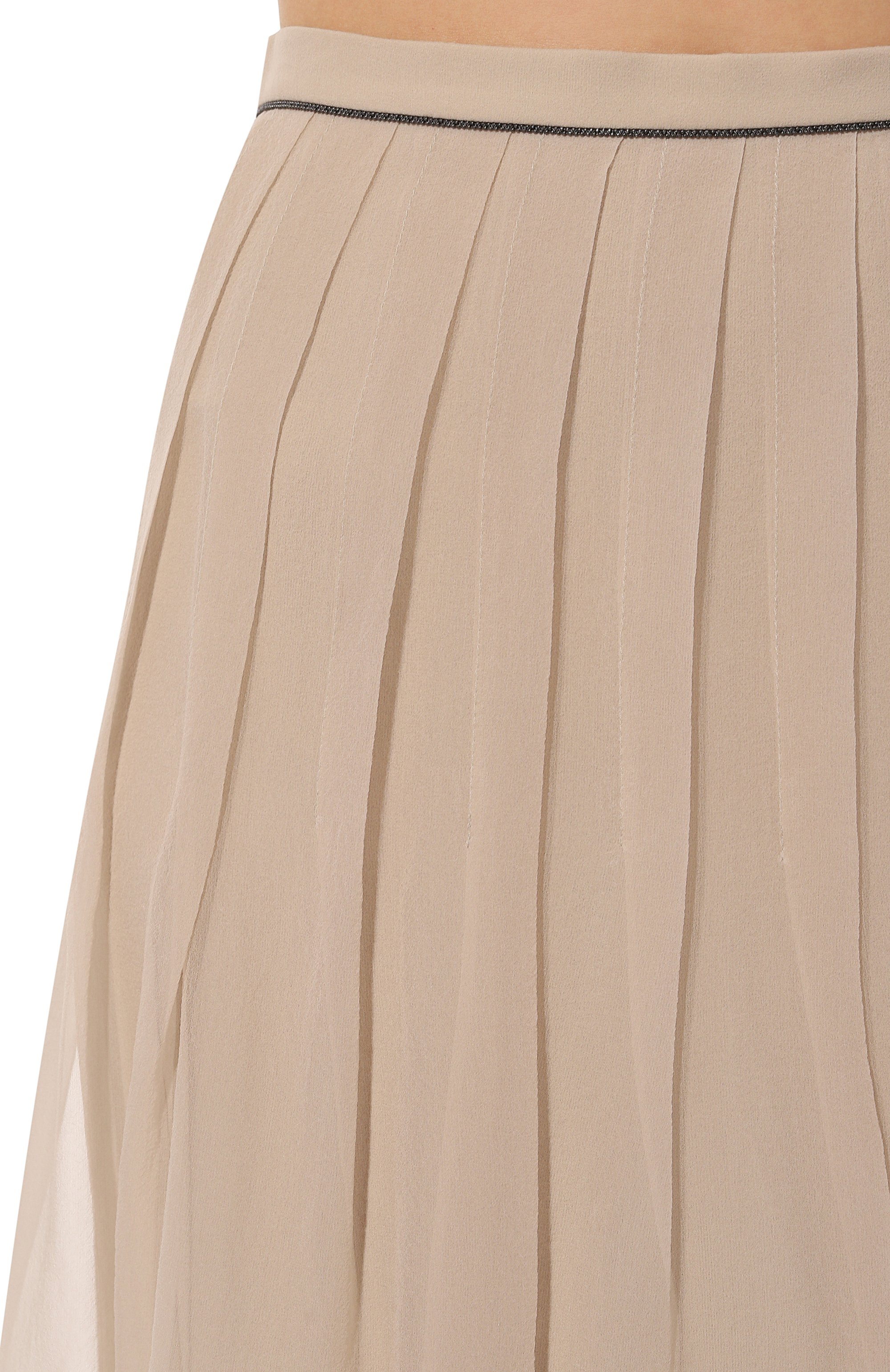 Шелковая юбка BRUNELLO CUCINELLI, арт. MF940G3375, фото 5