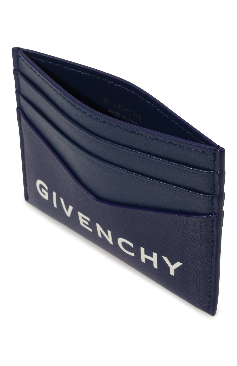 Кожаный футляр для кредитных карт GIVENCHY темно-синего цвета по цене 33800 руб., арт. BK6099/K1QN, фото 3 Кожаный футляр для кредитных карт GIVENCHY, арт. BK6099/K1QN, фото 3