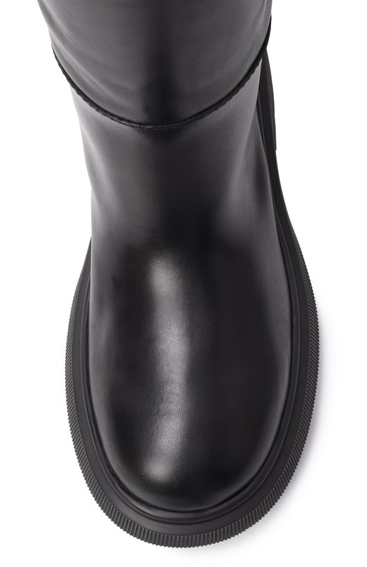 Кожаные сапоги Tamsin Jimmy Choo TAMSIN KB FLAT/WLZ Чёрный  TAMSIN KB FLAT/WLZ Фото 6