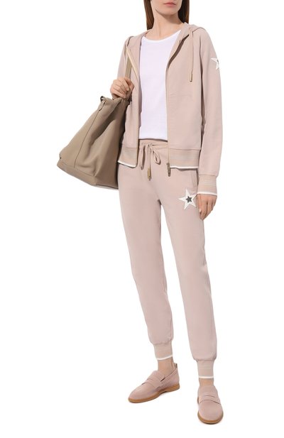 Хлопковая толстовка LORENA ANTONIAZZI, арт. FE06AP/9999, фото 2