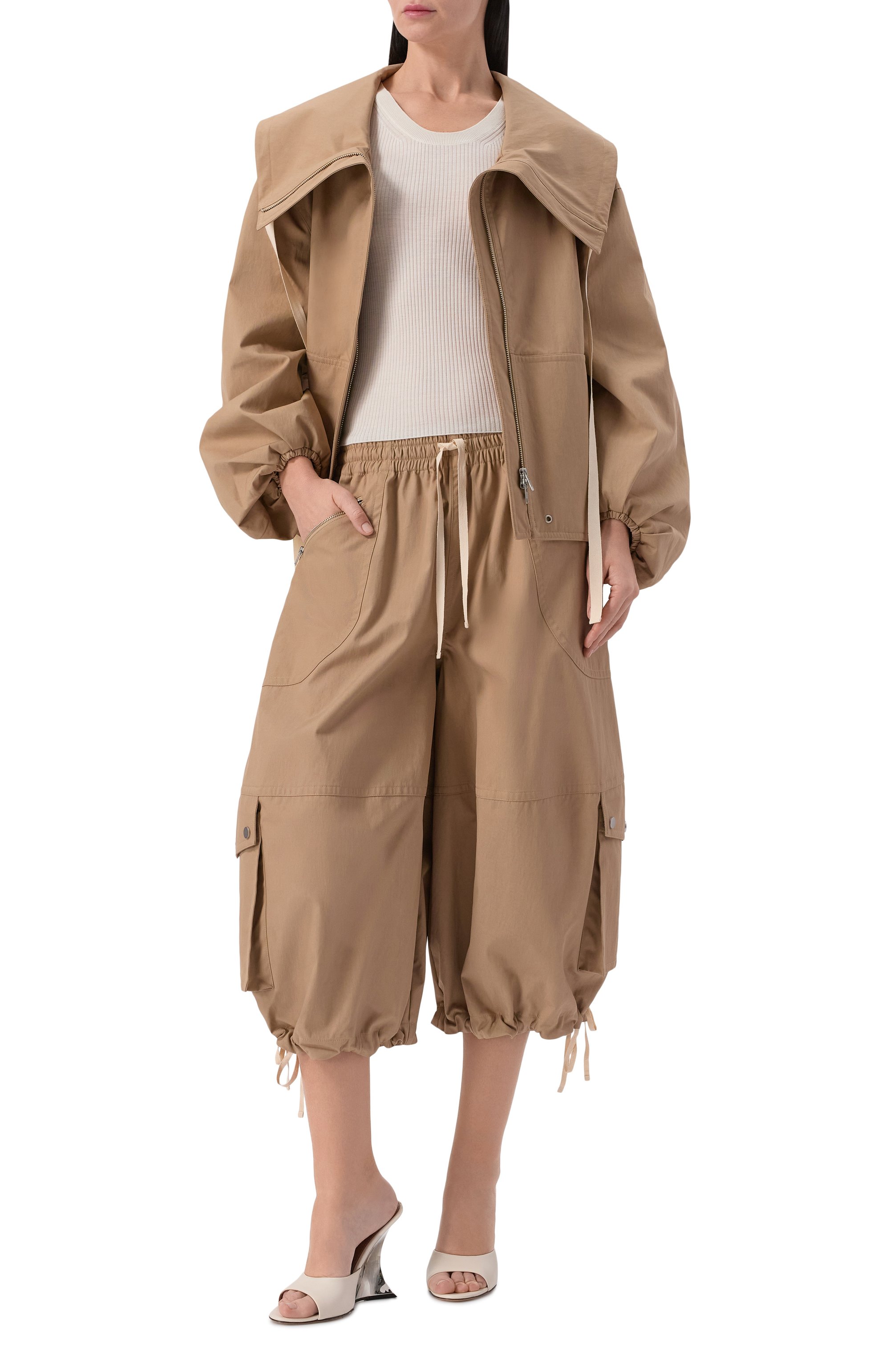 Хлопковые кюлоты-карго CO, арт. 5705WRT-PS26, фото 2