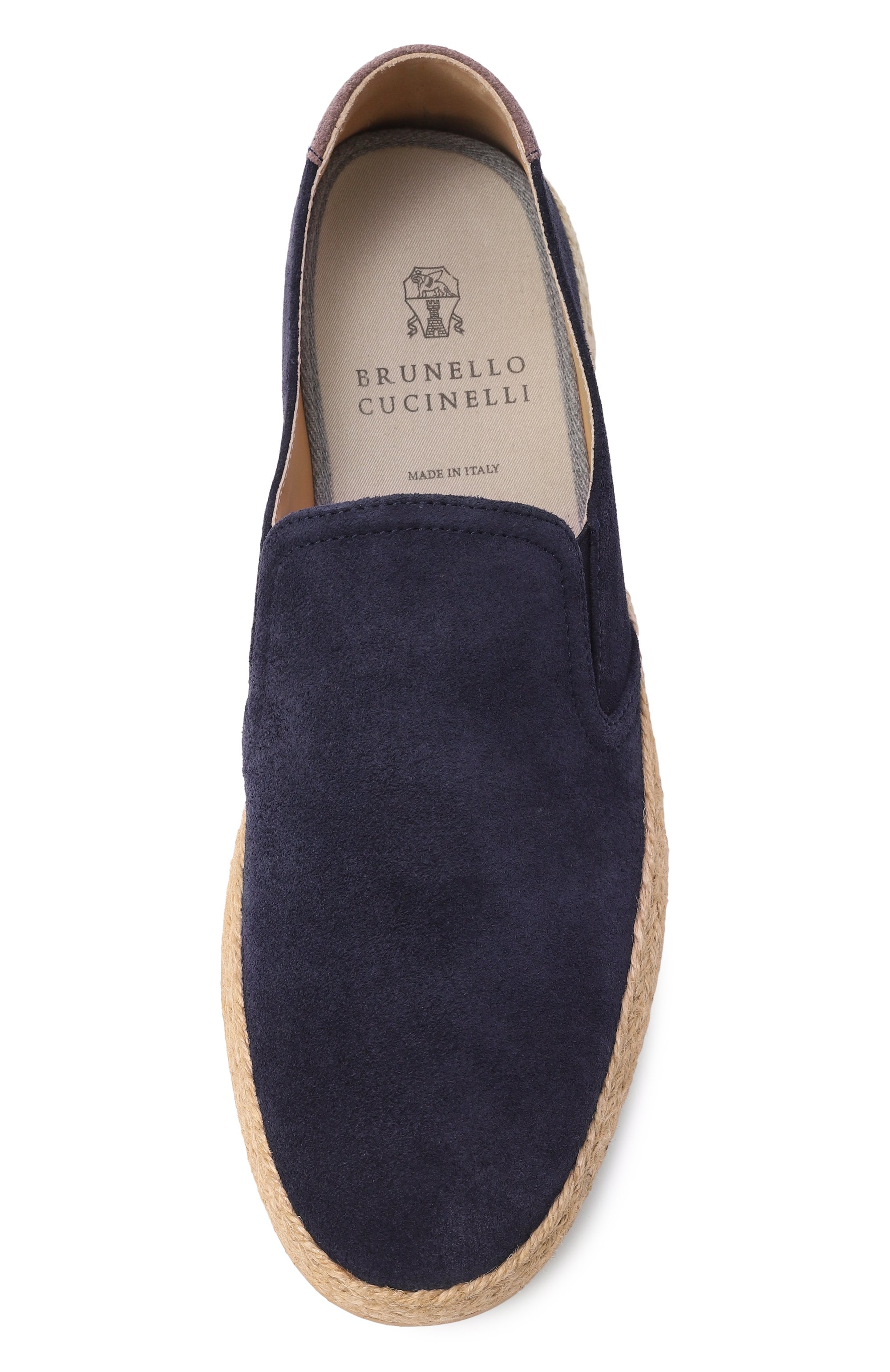 Замшевые эспадрильи summer BRUNELLO CUCINELLI, арт. MZUSISI837, фото 6