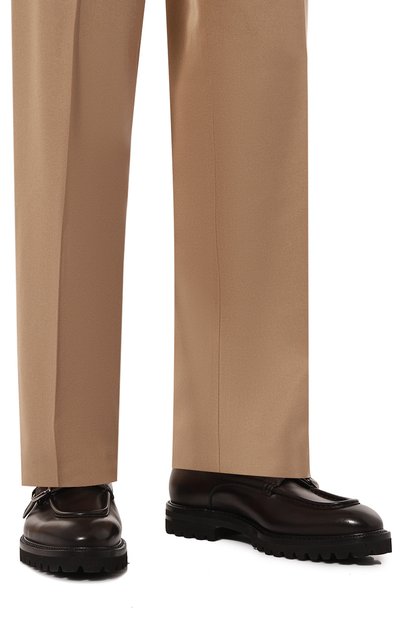 Кожаные монки W.GIBBS, арт. 7260005/B0X ANTIC W00LEN, фото 3