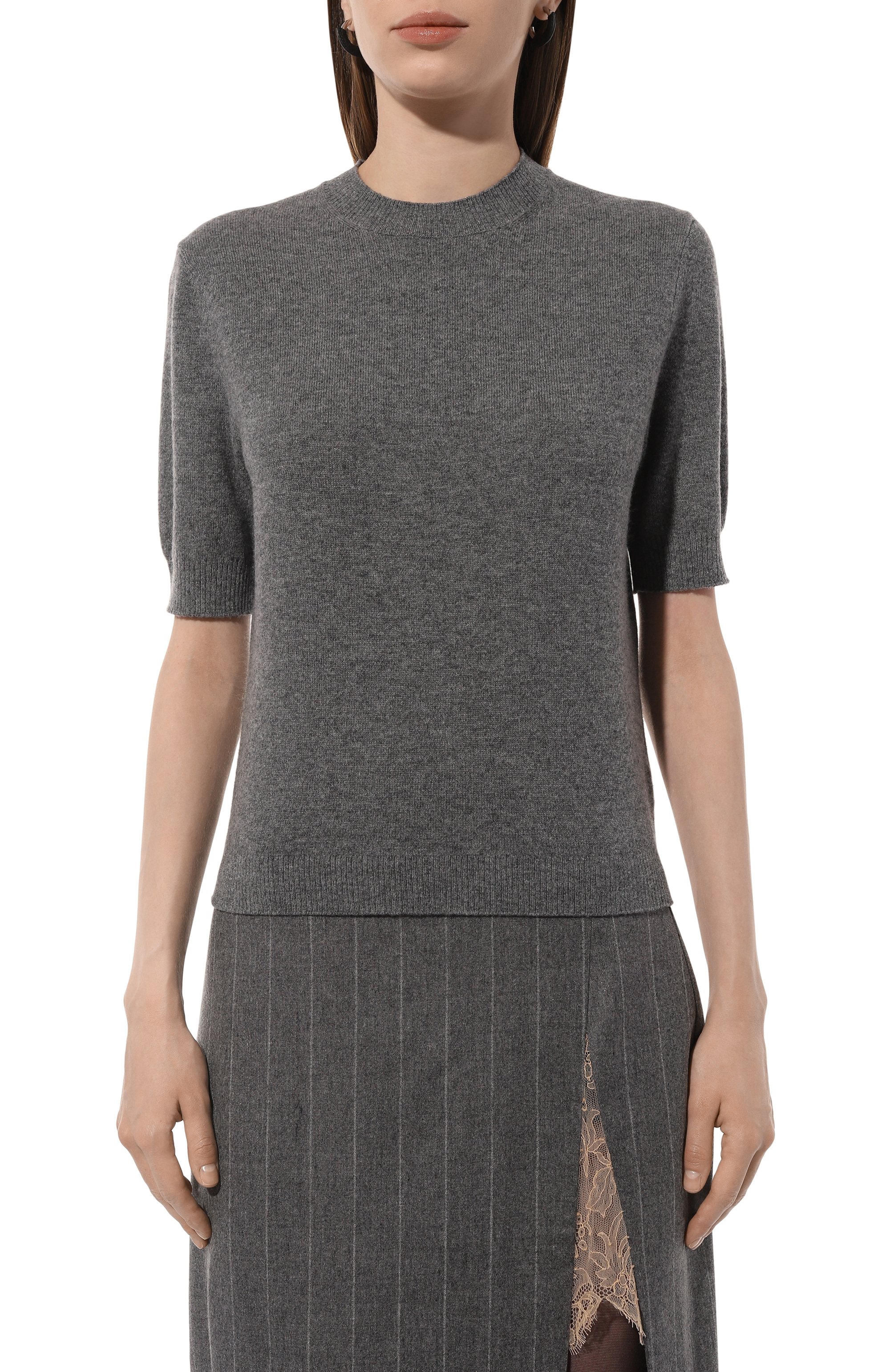 Пуловер из шерсти и кашемира ELLYME, арт. 00219, фото 3