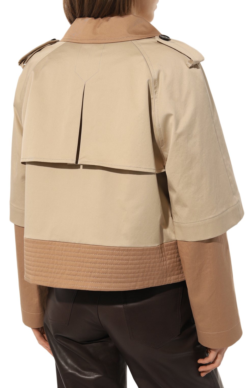 Хлопковое полупальто BOSS, арт. 50488306, фото 4