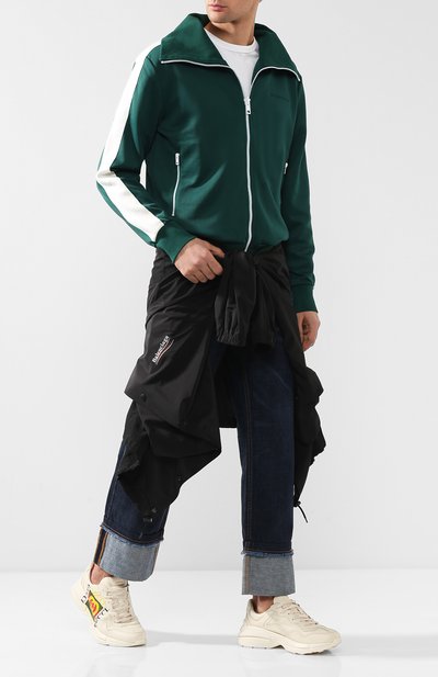 Кожаные кроссовки rhyton GUCCI, арт. 500878/DRW00, фото 2