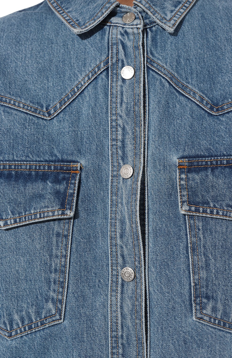 Джинсовая куртка SLVRLAKE, арт. WS0S707S KLTM/WESTERN 0VERSHIRT, фото 5