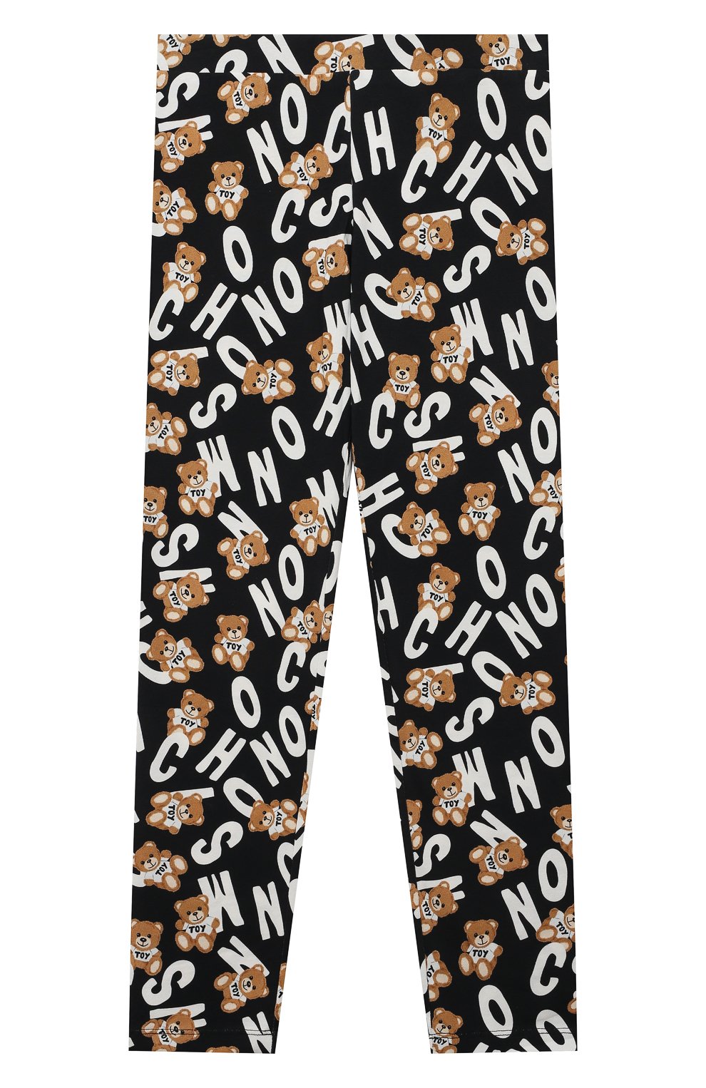 Хлопковые легинсы MOSCHINO, арт. HDP04X/LBBB8/4-8, фото 1