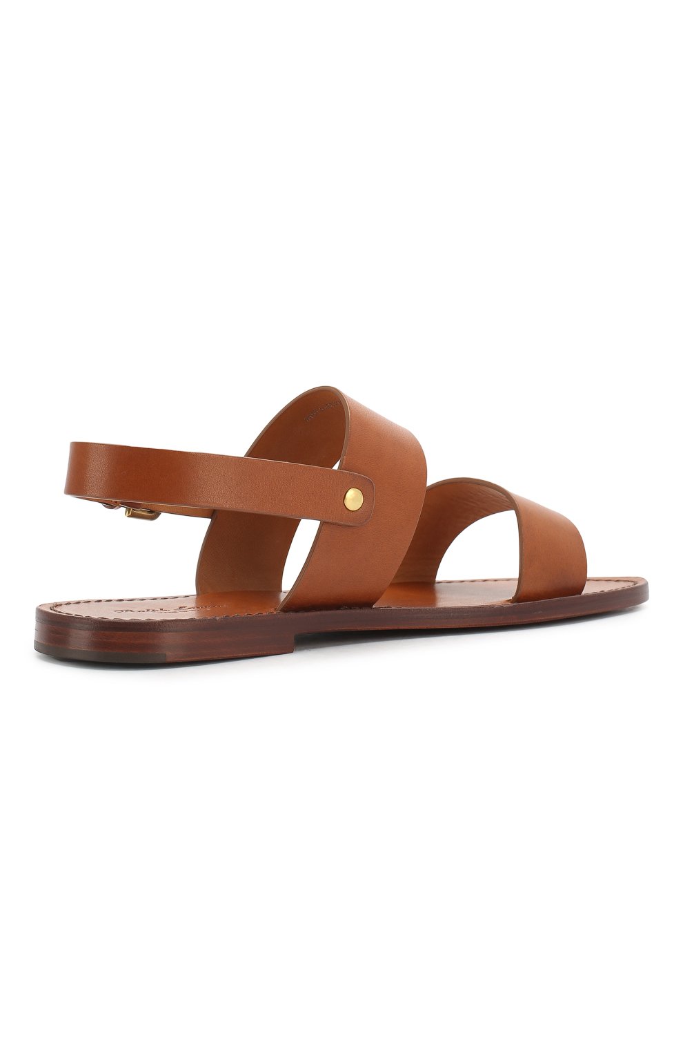 Кожаные сандалии RALPH LAUREN, арт. 815744321, фото 4