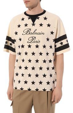 Хлопковая футболка BALMAIN, арт. CH1EH135/GD27, фото 1