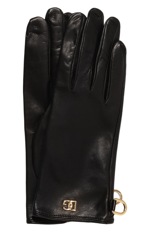 Кожаные перчатки Dolce & Gabbana BF0189/AQ630 Чёрный BF0189/AQ630