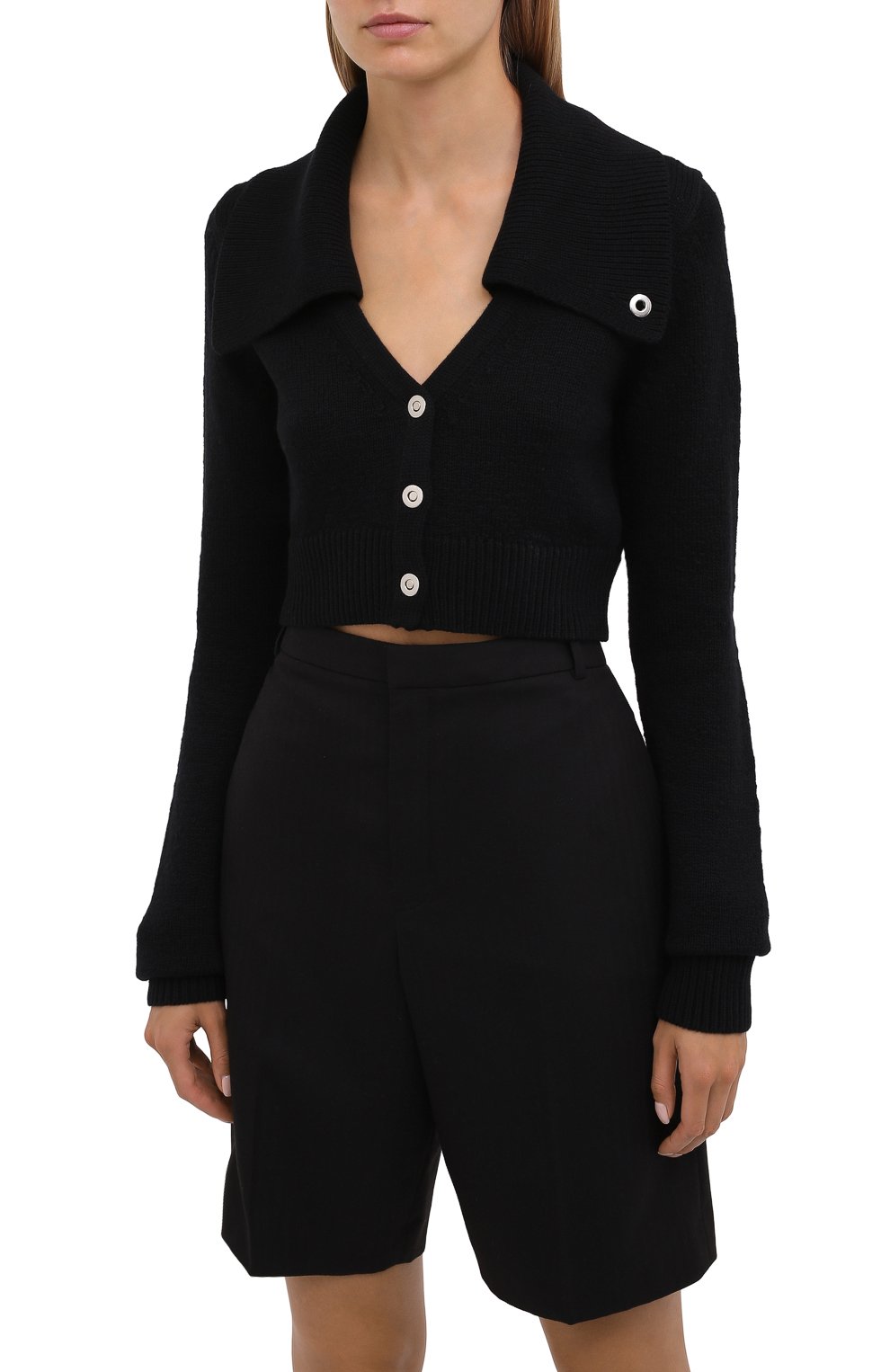 Кардиган из хлопка и шерсти HELMUT LANG, арт. L04HW705, фото 3