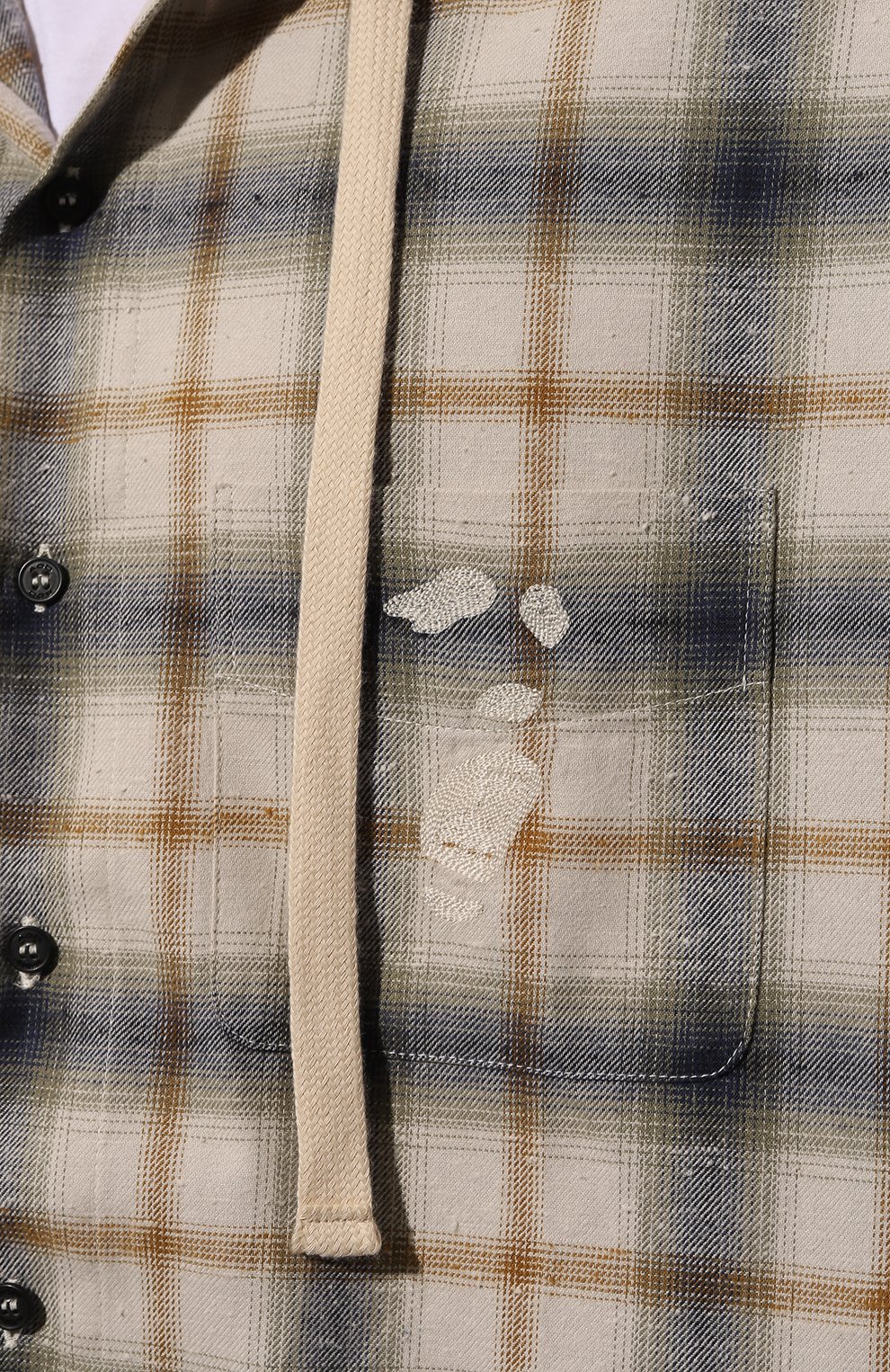 Хлопковая куртка-рубашка AN OTHER DATE, арт. F40DMASI075, фото 5